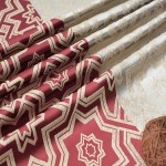 Jacquard Satin Fabric Supplier - Luxury Curtains Material