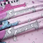 Printed Curtain Fabric Manufacturer - Custom Digital Animal Cartoon