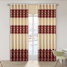 Jacquard Satin Fabric Supplier - Luxury Curtains Material