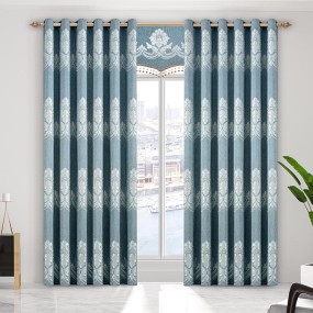 Curtain Fabric Manufacturer - Thick Green Color Material