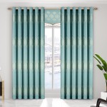 Royal Jacquard Fabric Supplier - 280cm Width Blackout Curtain