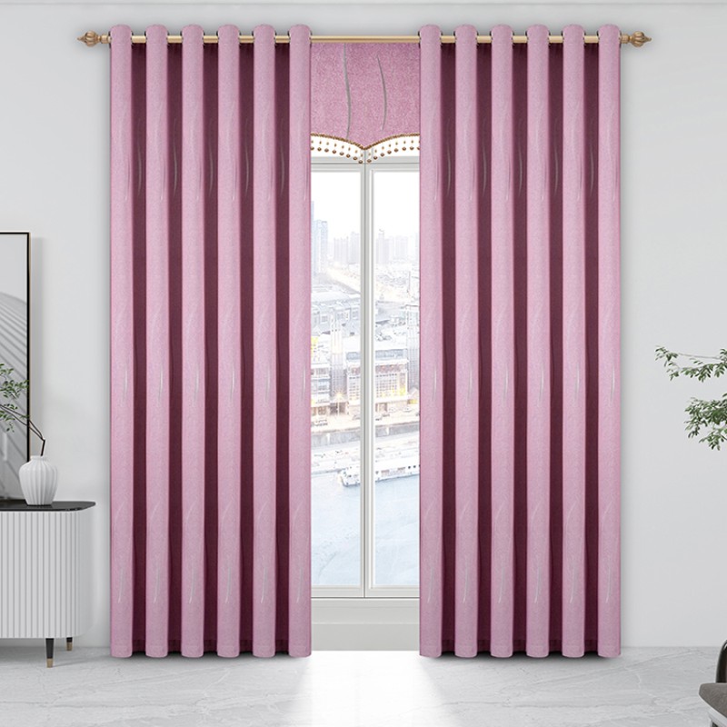 Embroidered Fabric Supplier - Cheap Spliced Curtain Roll