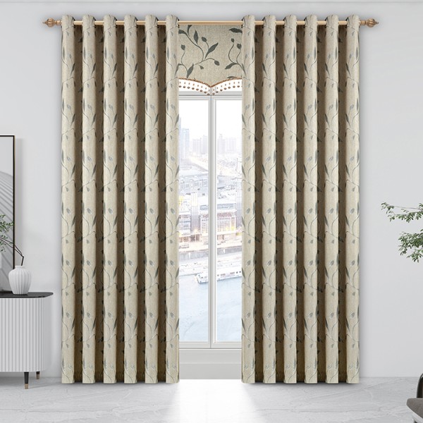 Jacquard Curtain Fabric Manufacturer - New Style 280cm Wide