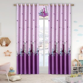 Printed Curtain Fabric Manufacturer - Custom Digital Animal Cartoon