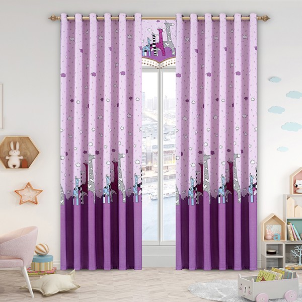 Printed Curtain Fabric Manufacturer - Custom Digital Animal Cartoon