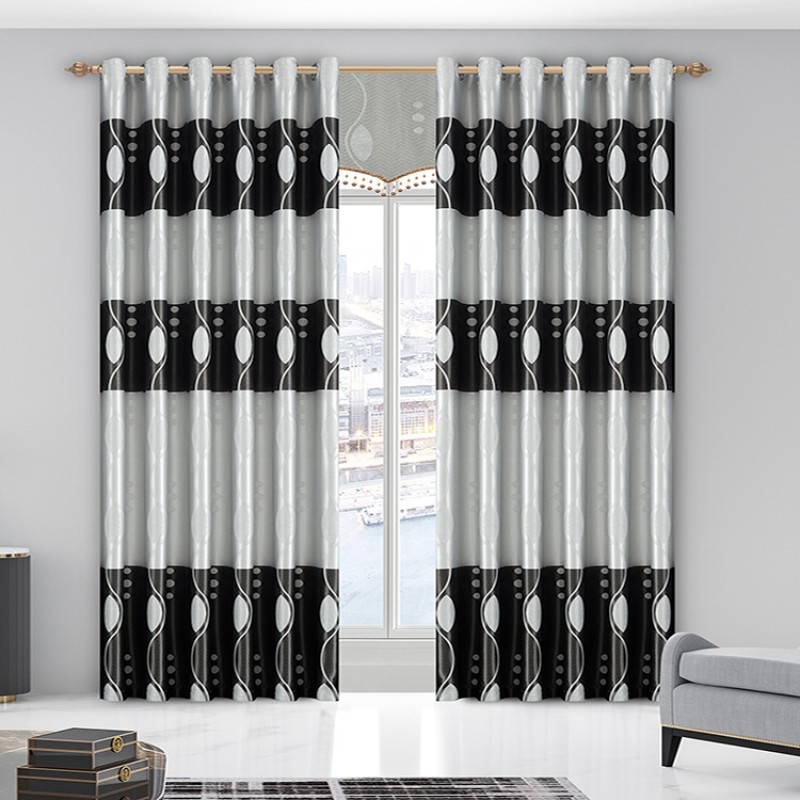 Damask Curtain Fabric Manufacturer - Luxury Roll Blackout for Home