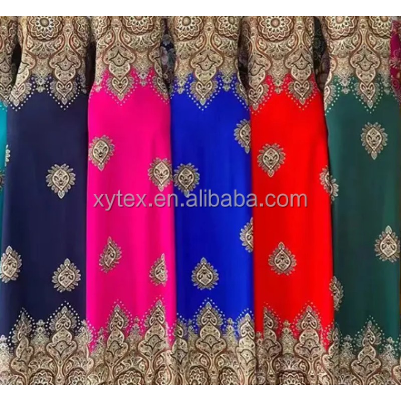 Somali Bati Fabric Supplier - 100% Viscose Dress Material Production