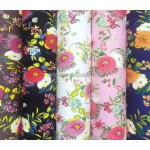 Somali Bati Rayon Supplier - Floral Print Custom Dress Material