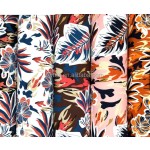 Somali Bati Rayon Supplier - Floral Print Custom Dress Material