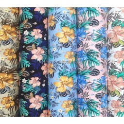 Somali Bati Rayon Supplier - Floral Print Custom Dress Material