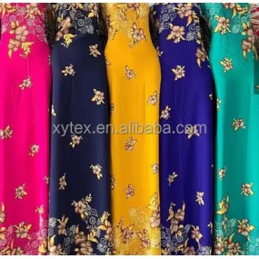 Somali Bati Fabric Manufacturer - Custom Soft Rayon Printed Textile