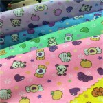 Cotton Flannel Fabric Manufacturer - Flowers Printed Woven