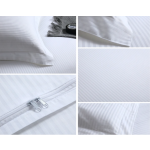 Cotton Satin Bedding Fabric Factory - Hotel Bedcover Set