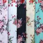Rayon Fabric Supplier - Custom Color Printed