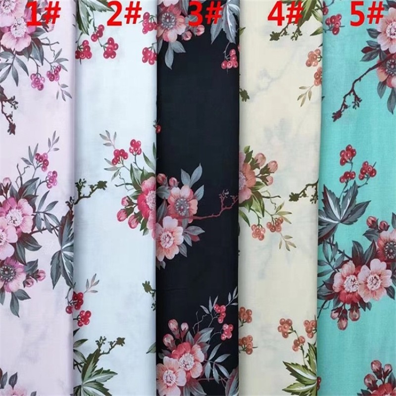 Rayon Fabric Supplier - Custom Color Printed