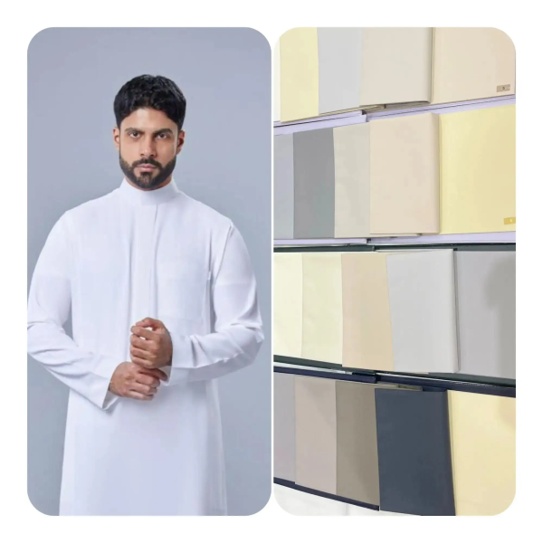 Polyester Microfiber Thobe Fabric Supplier - Quick Dry Feature