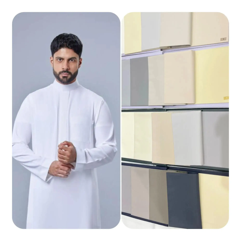 Polyester Microfiber Thobe Fabric Supplier - Quick Dry Feature