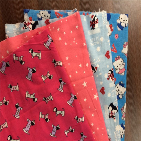 Poly Cotton Flannel Supplier - Printing Bedding Baby