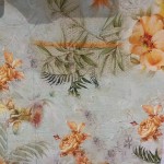 Rayon Printed Fabric Factory - Hawaiian Flower Pattern