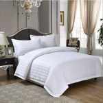 Cotton Satin Hotel Bedding Fabric Supplier - Bulk Custom Sizes