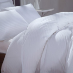 Cotton Satin Bedding Fabric Factory - Hotel Bedcover Set