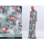 Rayon Fabric Supplier - Custom Color Printed