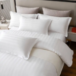 Cotton Satin Hotel Bedding Fabric Supplier - Bulk Custom Sizes