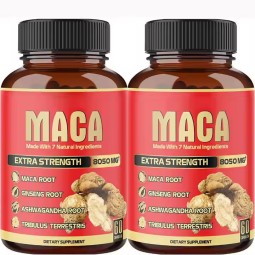 Maca Supplement Manufacturer - Ginseng Formula Custom Packaging