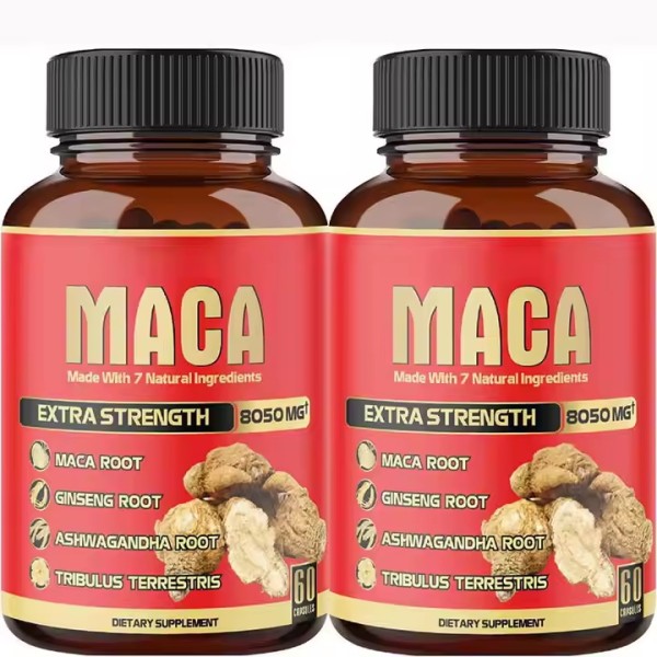 Maca Supplement Manufacturer - Ginseng Formula Custom Packaging