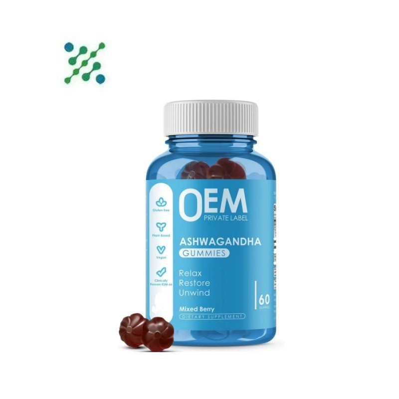 Ashwagandha Gummies Manufacturer - Private Label Stress Relief