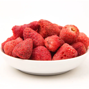 Freeze Dried Strawberries Manufacturer - Whole Fruit Snack OEM