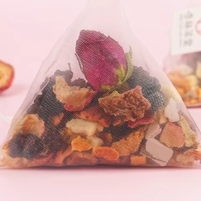 Green Tea Supplier - Flowering Blooming Bag Packaging
