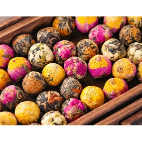 White Tea Blooming Ball Supplier - Custom Gift Pack