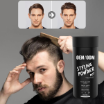 OEM Private Label Organic Men's Hair Texturizing Styling Powder Strong Hold