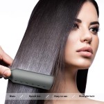 2-in-1 Titanium Hair Straightener and Curler Portable Flat Iron with LED Temperature Display Fast and Cheap