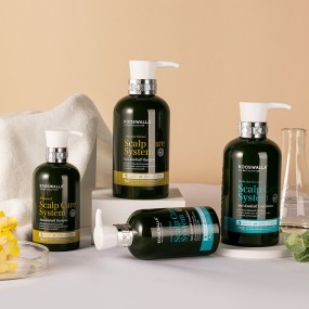 Premium Natural Hair Care Shampoo and Conditioner Set Anti-Dandruff for Home Use