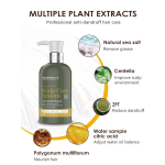 Kooswalla Anti Dandruff Shampoo for Dry, Itchy Scalp Dryness and Ltch Relief Dry Scalp With Herbal Gentle Formula