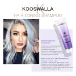 OEM ODM Sulfate Free Remove Yellow Anti Brassy Grey Hair Toning Conditioner Purple Silver Shampoo for Blond Hair