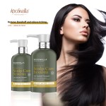 KooSwalla Sulfate-Free Argan Oil Anti-Dandruff Shampoo and Conditioner 500ml Nourishing Hair Repair Cream