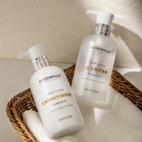 Anti-dandruff Shampoo Set Scalp Balance Care Deep Cleaning Sulfate Free Refreshing Remove Dandruff Shampoo and Conditioner