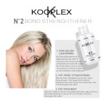 2024 Hot Selling Organic Hair Treatment Natural Formula Keratin Cream Set 120ML Repair Treatment No.1 & No.2 Conditioner