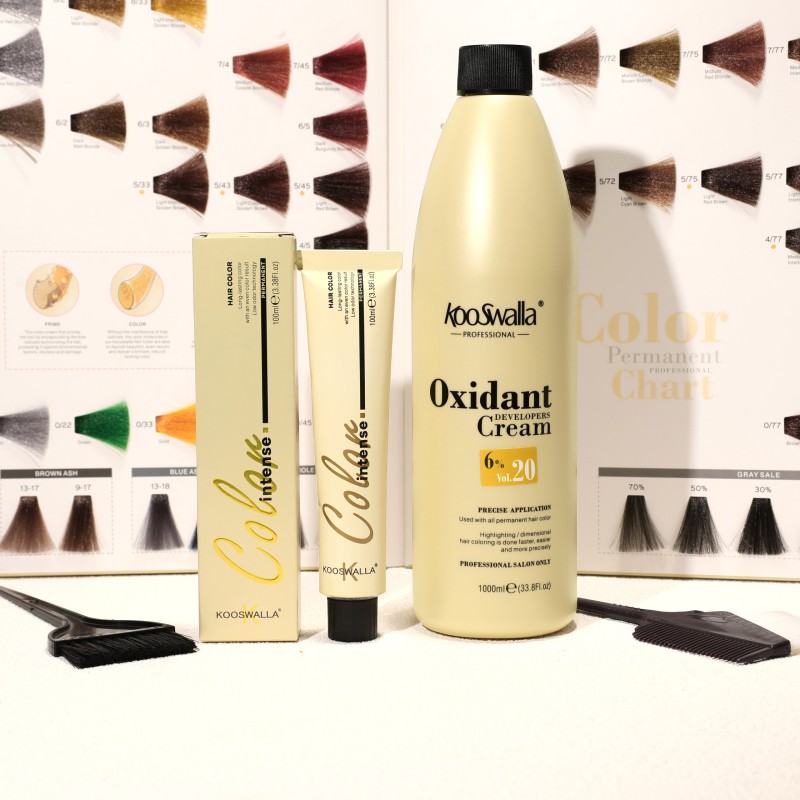 Factory Wholesale Fashion and Beautiful Hair Color Ammonia Free Permanent Hair Dye Color