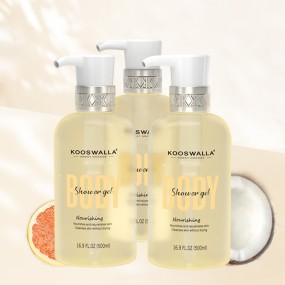 2023 New Design Vegan Orange Shower Gel Whitening Body Wash Healthy Bath Supplies