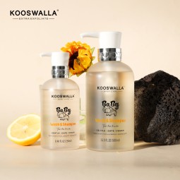 Private Label Organic Baby Shampoo Body Wash Smoothing Moisturizing Cream Formula Natural Argan Oil Kid Care Hair Care Product