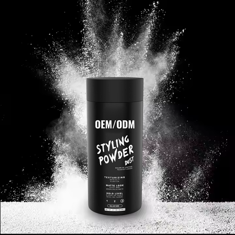 Organic Vegan Hair Styling Powder for Men Long-Lasting Hold with Strong Matte Volume Wholesale
