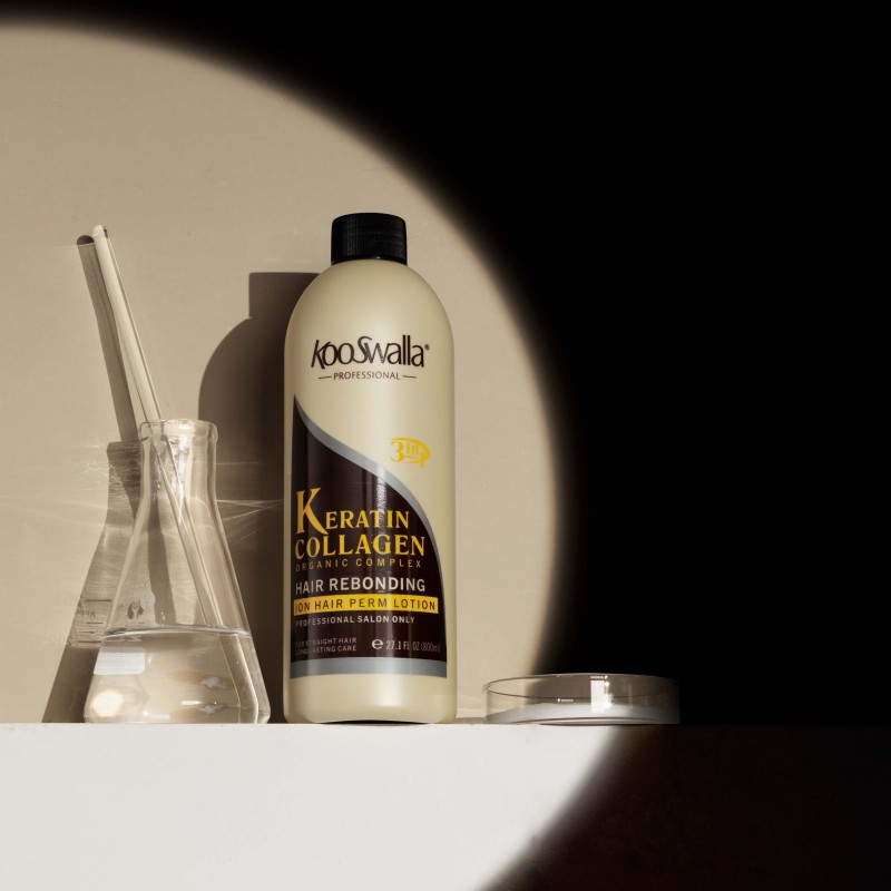 KooSwalla 3 in 1 Hair Rebonding Cream Brazilian Professional Salon Rebonding Hair Straightening Cream