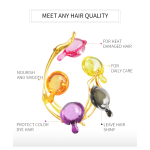 Kooswalla Organic Hair Care Capsules Moisturizing Jojoba Oil Serum Hair Capsules