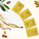 Kooswalla Organic Argan Oil Shampoo Conditioner Sample Set Hair Care Damaged Hair Moisturizing Repair Features Free Small Sachet
