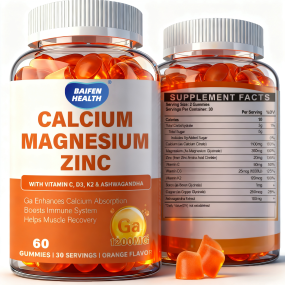 Calcium Magnesium Zinc Gummies Factory - Adult Vitamin D
