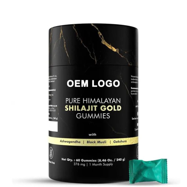 Shilajit Gummies Manufacturer - Honey Bear Shape Soft Candy